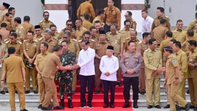 Pj Bupati Wajo Hadiri Rakor Dengan Presiden Jokowi di IKN