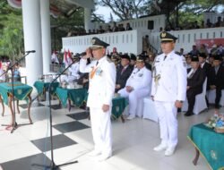 Upacara Peringatan Detik Proklamasi di Kabupaten Asahan