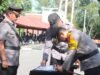 Kapolres AKBP Muhammad Rosid Pimpin Serah Terima Jabatan 1 Kabag dan 6 Kapolsek Polres Wajo