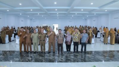 Bupati Asahan Buka Bimtek Simpegnas