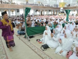 Wakil Bupati Taufik Hadiri Gelar Tablig Akbar Colling Sistem Pilkada Damai Yang Diselenggarakan Oleh Polres Asahan