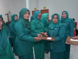 Ketua TP PKK Kabupaten Asahan Kukuh dan Angkat 88 Ketua TP PKK Desa
