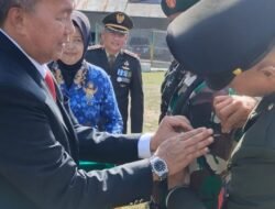 Ketua DPRD Wajo Hadiri Upacara HUT TNI ke-79 di Kodim 1406/Wajo