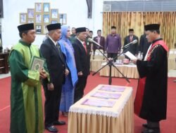 3 Pimpinan DPRD Wajo Periode 2024-2029 Resmi Dilantik