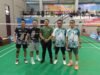Tim Badminton Korpri Wajo Berlaga di Ajang Nasional Badminton Tournament 2024.