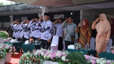 HUT ke 60 PGRI dan Hari Guru Nasional Tahun 2024, Bupati Asahan Hormati Jasa Para Guru