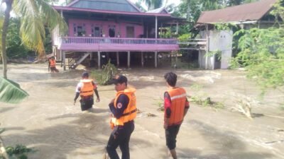 Banjir Landa Wajo, Pj. Bupati Himbau Warga Untuk Tetap Waspada