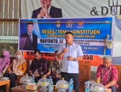 Reses di Mannagae, Haryanto Terima Keluhan Mulai dari Pupuk hingga Lampu Jalan