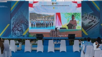Presiden Republik Indonesia Resmikan PLTA Asahan III