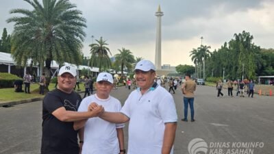 Wakil Gubernur Sumatera Utara, Bupati dan Wakil Bupati Asahan Terpilih Ikuti Gladi Kotor di Monas