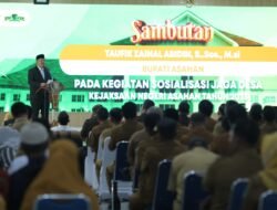 Bupati Asahan Ikuti Sosialisasi Jaga Desa