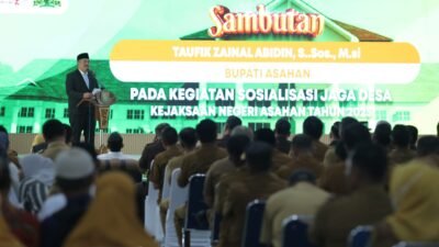 Bupati Asahan Ikuti Sosialisasi Jaga Desa