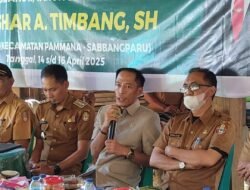 Reses di Desa Pasaka, Amshar Andi Timbang Siap Perjuangkan Aspirasi Warga