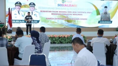 Wakil Bupati Asahan Buka Sosialisasi PBJT di Kabupaten Asahan