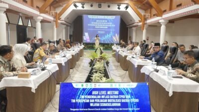 Wakil Bupati Asahan hadiri High Level Meeting Tim Pengendalian Inflasi Daerah (TPID) dan Tim Percepatan dan Perluasan Digitalisasi Daerah (TP2DD)