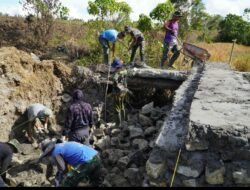 TMMD Ke-124 Kodim 1406/Wajo Memasuki Hari ke-7, Pembangunan Infrastruktur Terus Dikebut