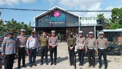 Satlantas Wajo dan Tim Ditlantas Polda Sulsel Survei Fasilitas Parkir Bangunan