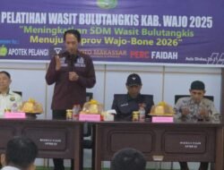 PBSI Wajo Gelar Pelatihan Wasit Bulutangkis 2025, Siapkan SDM Menuju Porprov Wajo-Bone 2026