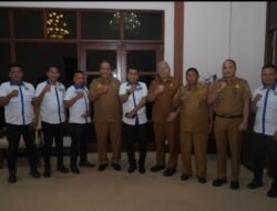 Bupati Asahan Terima Audiensi Pertina Kabupaten Asahan untuk Kejurda Tinju 2025