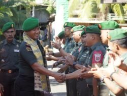Penuh Haru, Kodim 1406/Wajo Gelar Acara Lepas Sambut Dandim Lama dan Dandim Baru