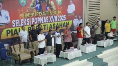 Bupati Asahan Hadir Di Pagelaran Kejurda Tinju Seleksi PON XVII 2025