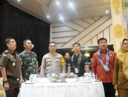 Dandim 1406/Wajo Hadiri Kunjungan Kerja Sultan Kutai Kartanegara