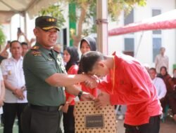 Dandim 1406/Wajo Hadiri Pembukaan Masa Pengenalan Sekolah Rakyat Terintegrasi 19 Wajo Tahun Ajaran 2025/2026