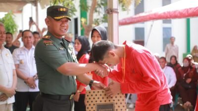 Dandim 1406/Wajo Hadiri Pembukaan Masa Pengenalan Sekolah Rakyat Terintegrasi 19 Wajo Tahun Ajaran 2025/2026