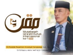 MQK Internasional di Wajo, Amshar Andi Timbang: Ini Momentum Strategis Pesantren As’adiyah