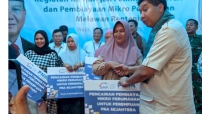 Salurkan Pembiayaan Mikro Perumahan, Bupati Wajo Sampaikan Terimakasih ke Menteri Perumahan