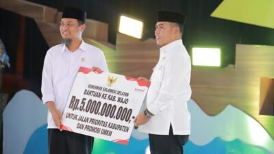Bupati Andi Rosman Hadiri Pembukaan MQK di Ponpes As’adiyah Macanang Wajo, Gubernur Beri Bantuan Rp5 Miliar dan Janji Aerodrome