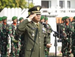 Dandim 1406/Wajo Pimpin Ziarah Nasional HUT Ke-80 TNI di TMP Empagae