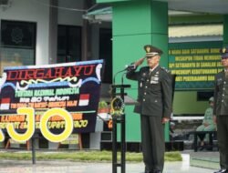 Kodim 1406/Wajo Gelar Upacara dan Syukuran HUT TNI ke-80: “TNI Prima, TNI Rakyat, Indonesia Maju”