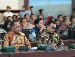 Bupati Andi Rosman Hadiri Rakor Pemberantasan Korupsi di Makassar : Tegas Kami Ikuti Arahan KPK