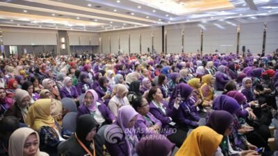 Ketua Pembina Posyandu Kabupaten Asahan Hadiri Rakornas 2025