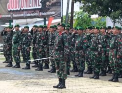 Kasdim 1406/Wajo Pimpin Upacara Bendera, Tekankan Disiplin dan Semangat Nasionalisme Prajurit