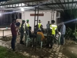 Koramil 1406-07/Takkalalla Gelar Patroli Gabungan Cipta Kondisi, Wujudkan Stabilitas Keamanan di Wajo