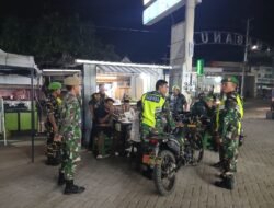 Koramil 1406-03/Maniangpajo Perkuat Keamanan Wajo Lewat Patroli Gabungan Bersama Komcad dan Komponen Masyarakat