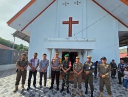Natal Damai di Wajo, Kodim 1406 Bersama Polri dan Satpol PP Siaga Pengamanan