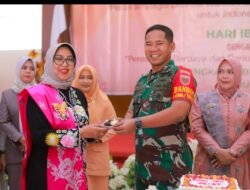Dandim 1406/Wajo Hadiri HUT ke-26 Dharma Wanita dan Hari Ibu ke-97, Perkuat Peran Perempuan Menuju Indonesia Emas 2045