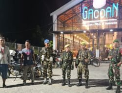 TNI Bersinergi dengan Komponen Bangsa, Koramil 1406-01/Tempe Gelar Patroli Cipta Kondisi di Wajo