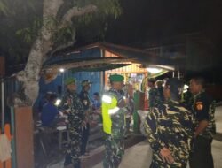 Koramil 1406-03/Maniangpajo Perkuat Keamanan Wilayah Lewat Patroli Gabungan