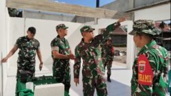 Dandim 1406/Wajo Dampingi Kasiren Kasrem 141/Toddopuli Tinjau Progres Pembangunan KDKMP