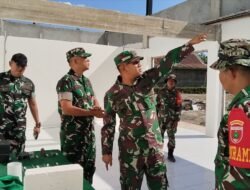 Dandim 1406/Wajo Dampingi Kasiren Kasrem 141/Toddopuli Tinjau Progres Pembangunan KDKMP