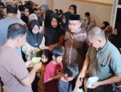 Sedekah Diawal Tahun, 700 Anak Yatim dan Kaum Dhuafa Terima Santunan