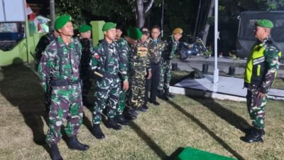 Koramil 1406-01/Tempe Bersinergi dengan Komponen Bangsa, Gelar Patroli Cipta Kondisi Jaga Stabilitas Keamanan Wajo