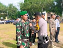 Kodim 1406/Wajo Ikuti Apel Gelar Pasukan Ops Keselamatan Pallawa 2026, Perkuat Sinergitas Wujudkan Lalu Lintas Aman dan Tertib