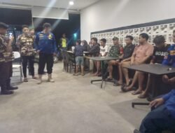 TNI–Damkar dan Elemen Masyarakat Bersinergi, Koramil 1406-04/Belawa Gelar Patroli Cipta Kondisi di Wilayah Wajo