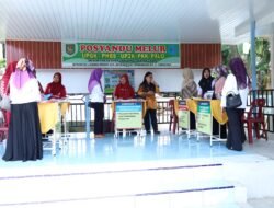 Posyandu Melur Desa Sipaku Area Terima Kunjungan Studi Tiru Persit Chandra Kirana