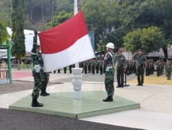 Kasdim 1406/Wajo Pimpin Upacara 17-an, Tegaskan Disiplin dan Loyalitas Prajurit